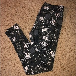 Lularoe Nightmare Before Christmas Leggings